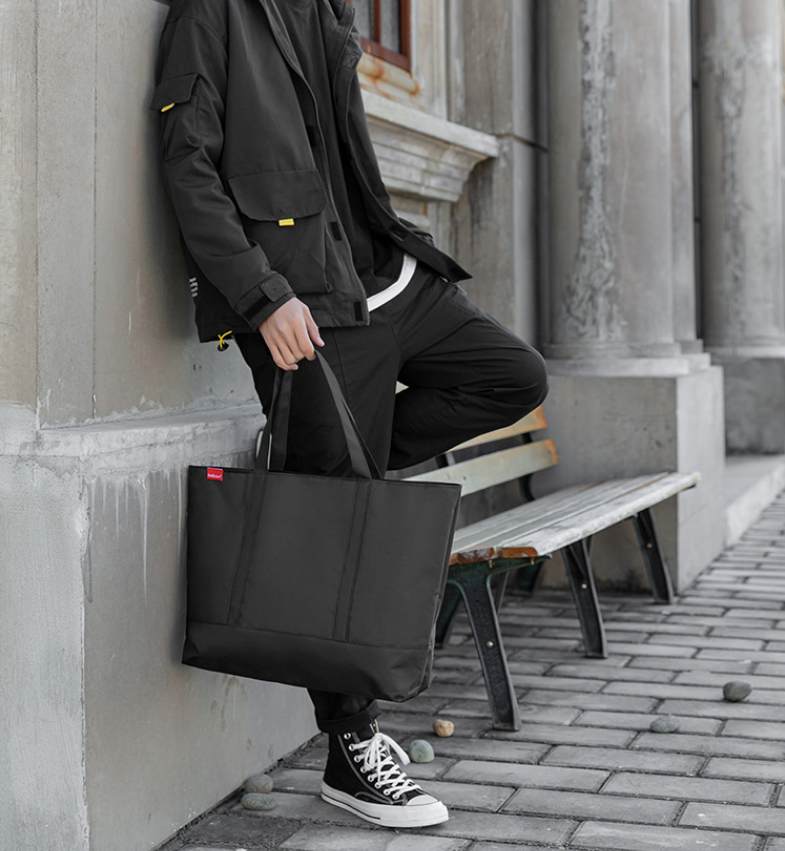 Shopper Tote Canvas - Japanese Style Men's Hanbags Casual Canvas