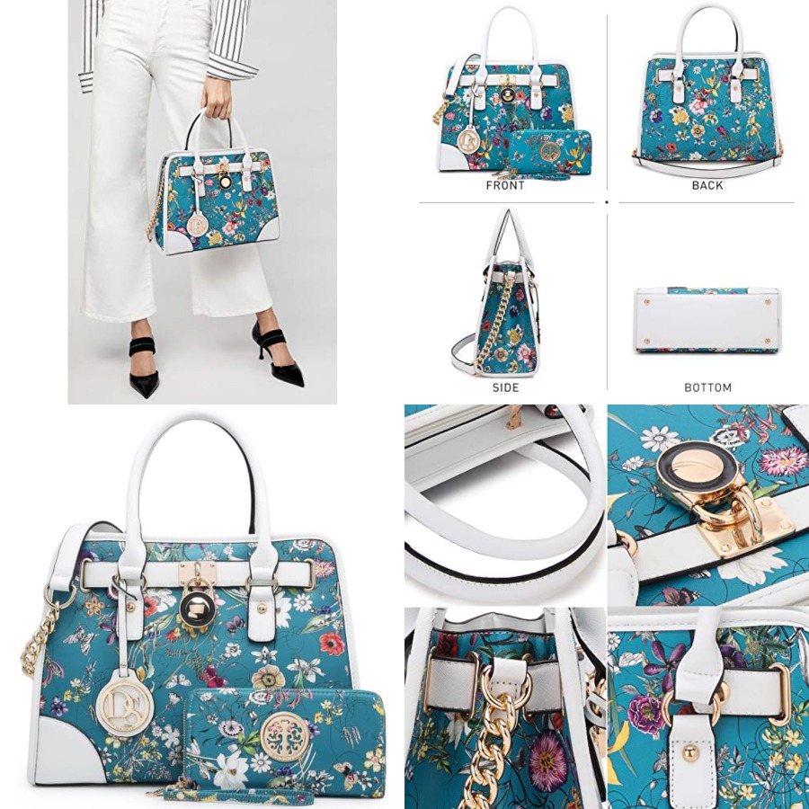 Women Bags Purses - Dasein Women Handbags Top Handle Satchel
