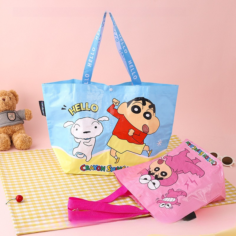 Shopper Tote Canvas - Crayon Shin-chan Cartoon Canvas Lunch Bag