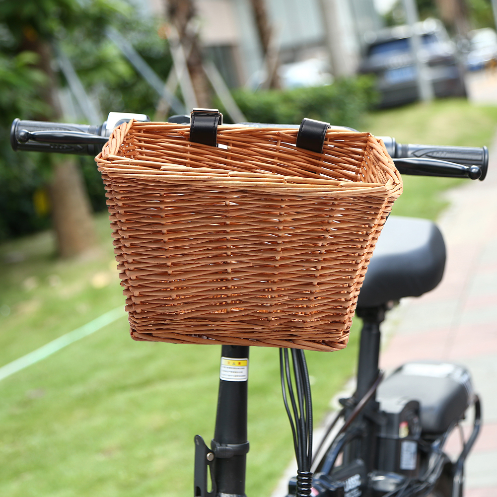 Basket Bag Wicker - Children Bike Basket Mountain Bike Woven