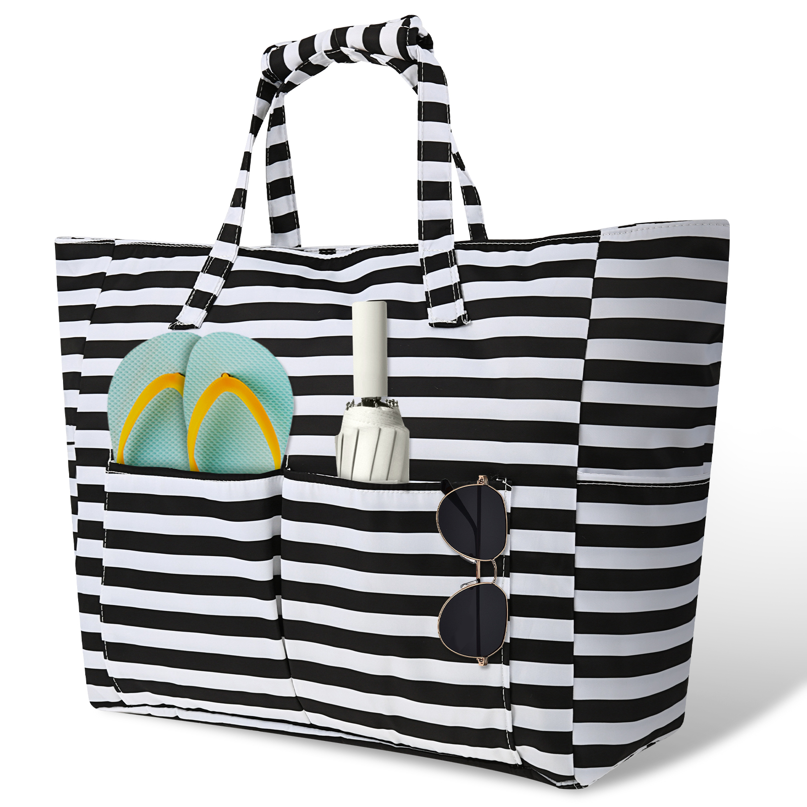 Waterproof Beach Tote Bag Wome - Shopper Tote Canvas incelemesi ve fiyatı