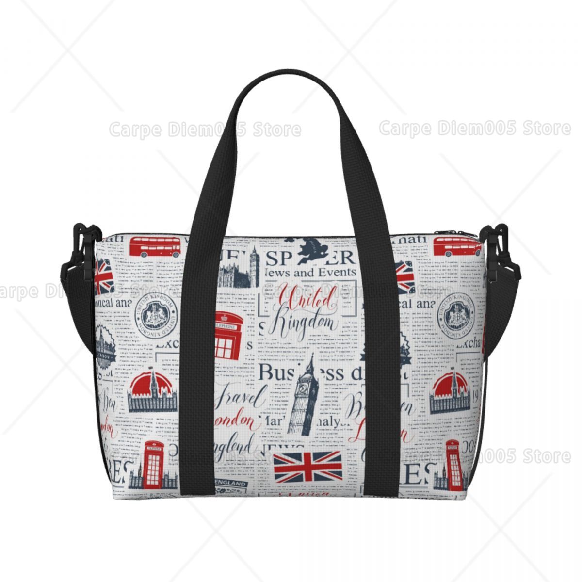 Vintage UK London Newspaper Tr - Women Bags In Uk incelemesi ve fiyatı