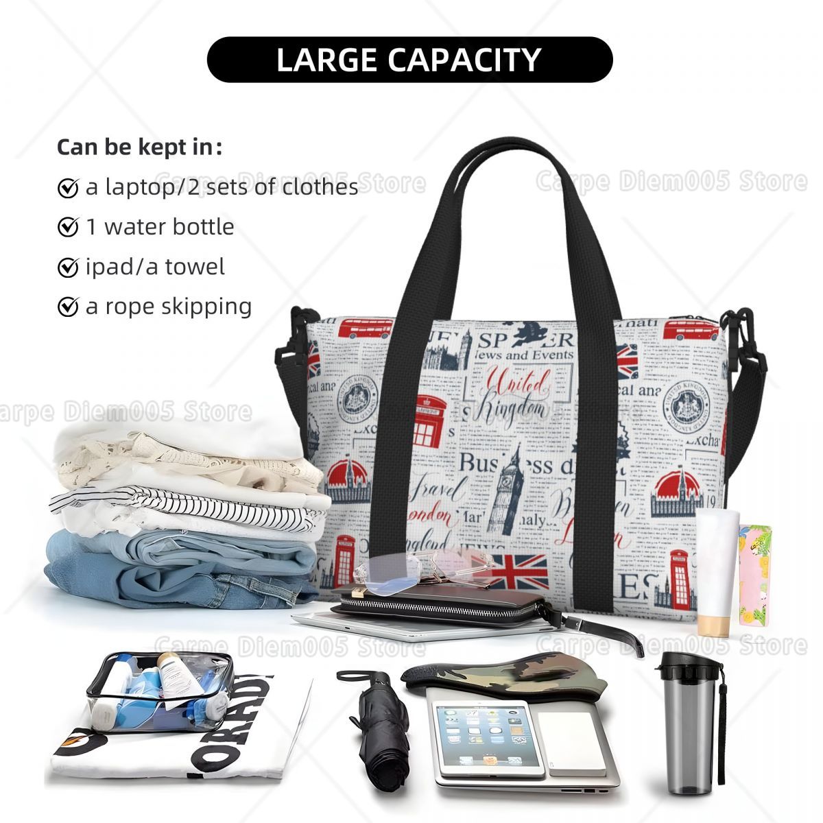 Vintage UK London Newspaper Tr - Women Bags In Uk incelemesi ve fiyatı