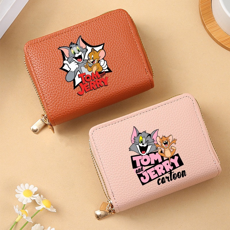 Tom and Jerry Cute Card Holder - Women Bags Purses incelemesi ve fiyatı