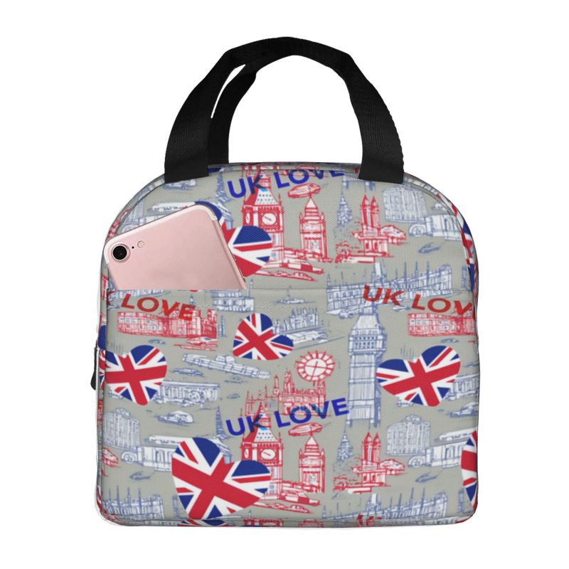 Flag Of The UK Insulated Lunch - Women Bags In Uk incelemesi ve fiyatı