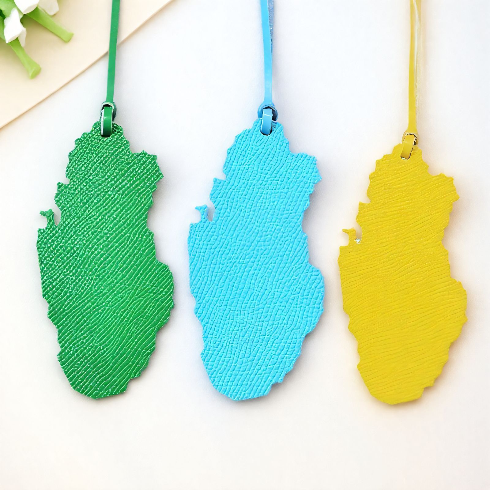 1pc Qatar Map Shaped PU Leathe - Women Bags In Qatar incelemesi ve fiyatı