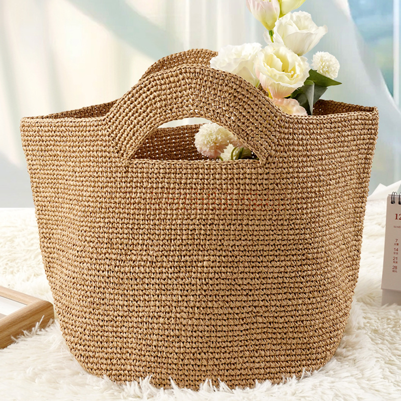 2026 Handcrafted Luxury Raffia - Basket Bag Wicker incelemesi ve fiyatı