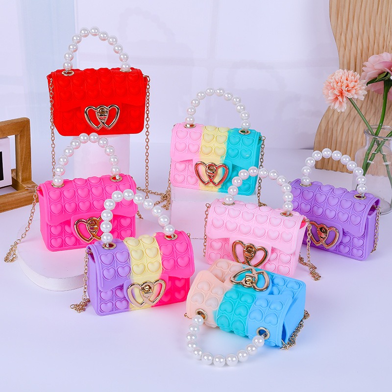 Silicone Love Bubble Jelly Bag - Women Bags Offers incelemesi ve fiyatı