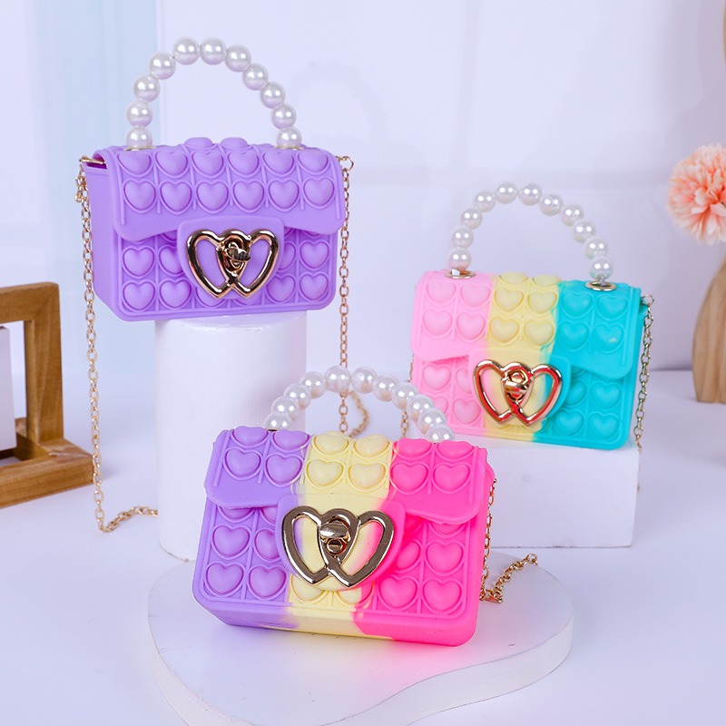 Silicone Love Bubble Jelly Bag - Women Bags Offers incelemesi ve fiyatı