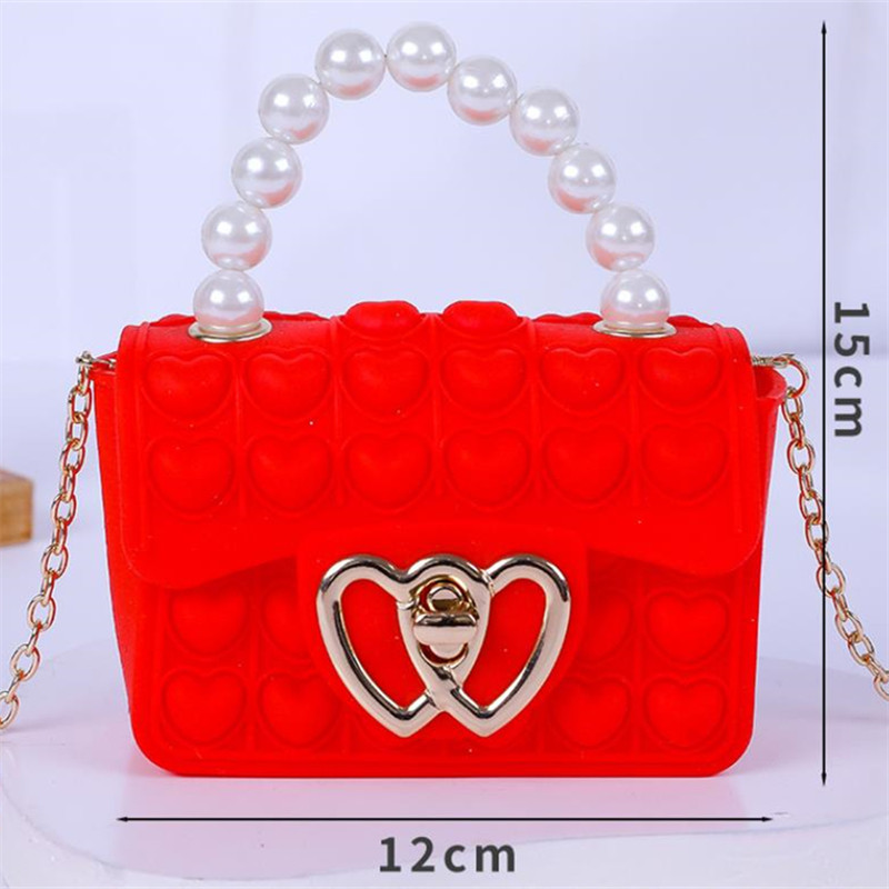 Silicone Love Bubble Jelly Bag - Women Bags Offers incelemesi ve fiyatı