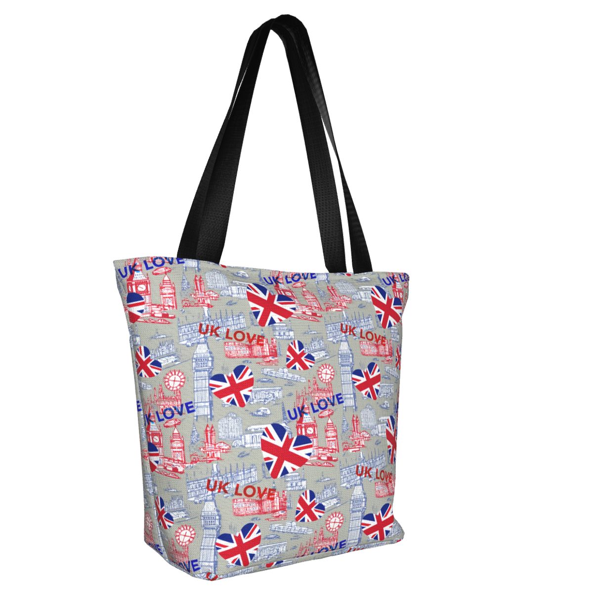 Custom Flag Of The UK Love Gro - Women Bags In Uk incelemesi ve fiyatı