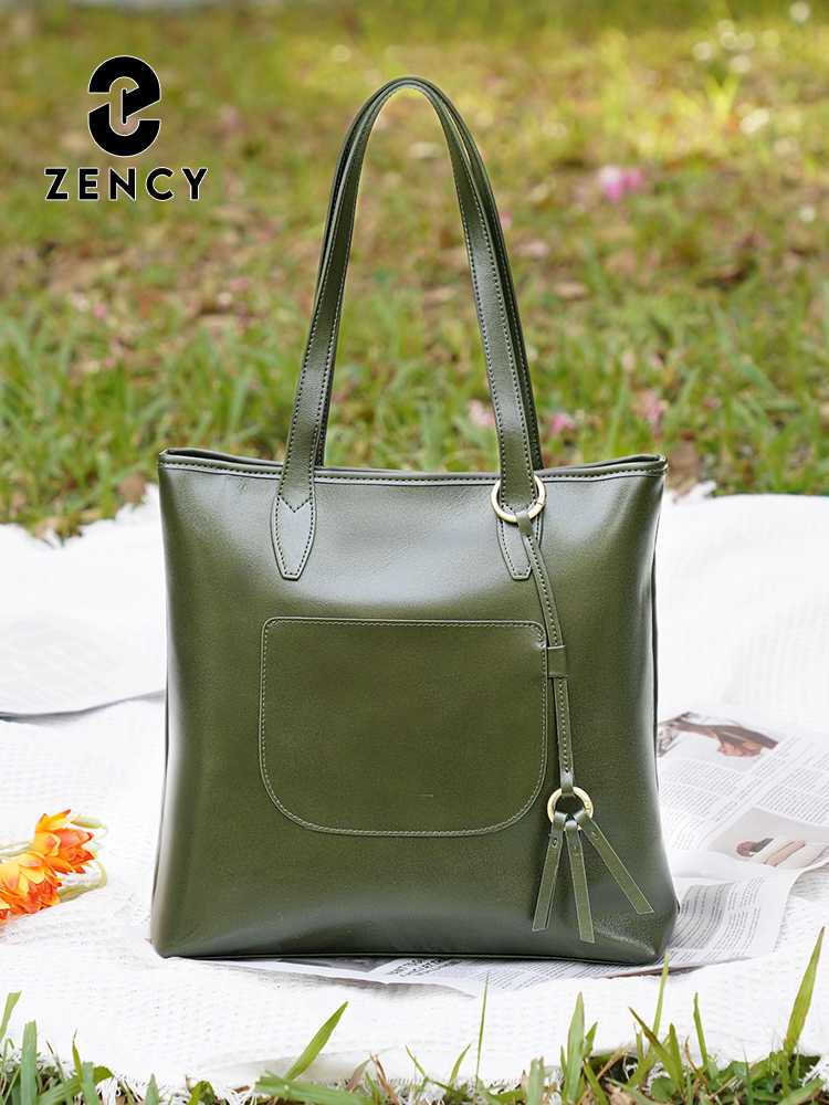 Zency 100% Genuine Leather Han - Women Bags Grey incelemesi ve fiyatı