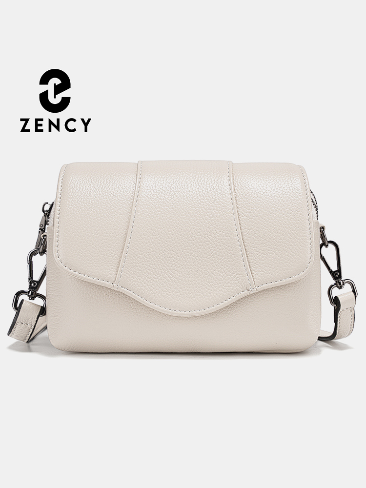 Zency Genuine Cowhide Leather  - Women Bags Grey incelemesi ve fiyatı