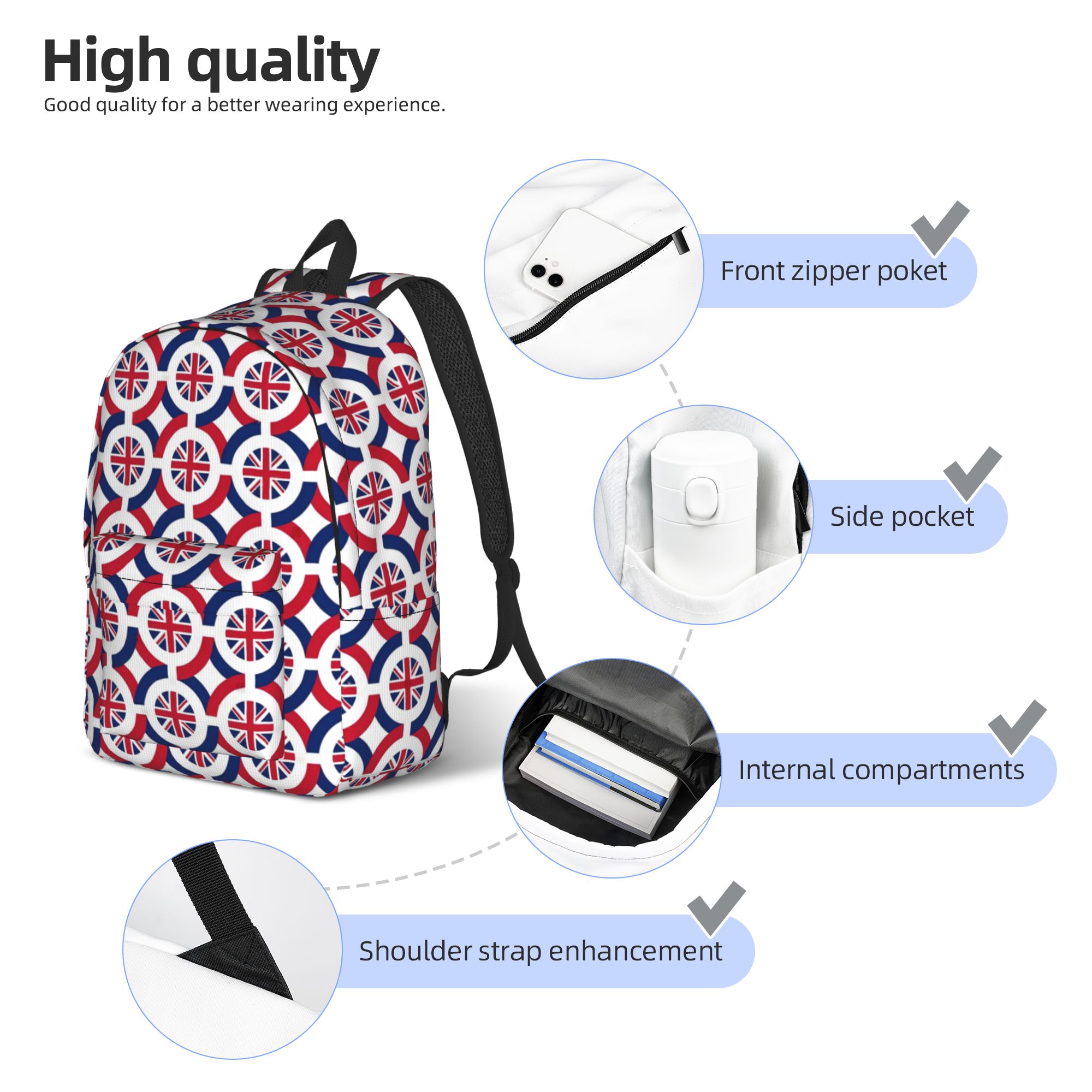 Union Jack Flag Of The UK Cool - Women Bags In Uk incelemesi ve fiyatı