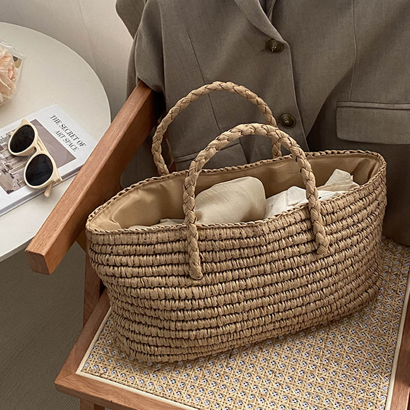 Hylhexyr Women's Handmade Stra - Basket Bag Wicker incelemesi ve fiyatı