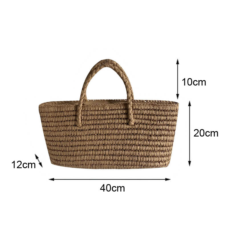 Hylhexyr Women's Handmade Stra - Basket Bag Wicker incelemesi ve fiyatı
