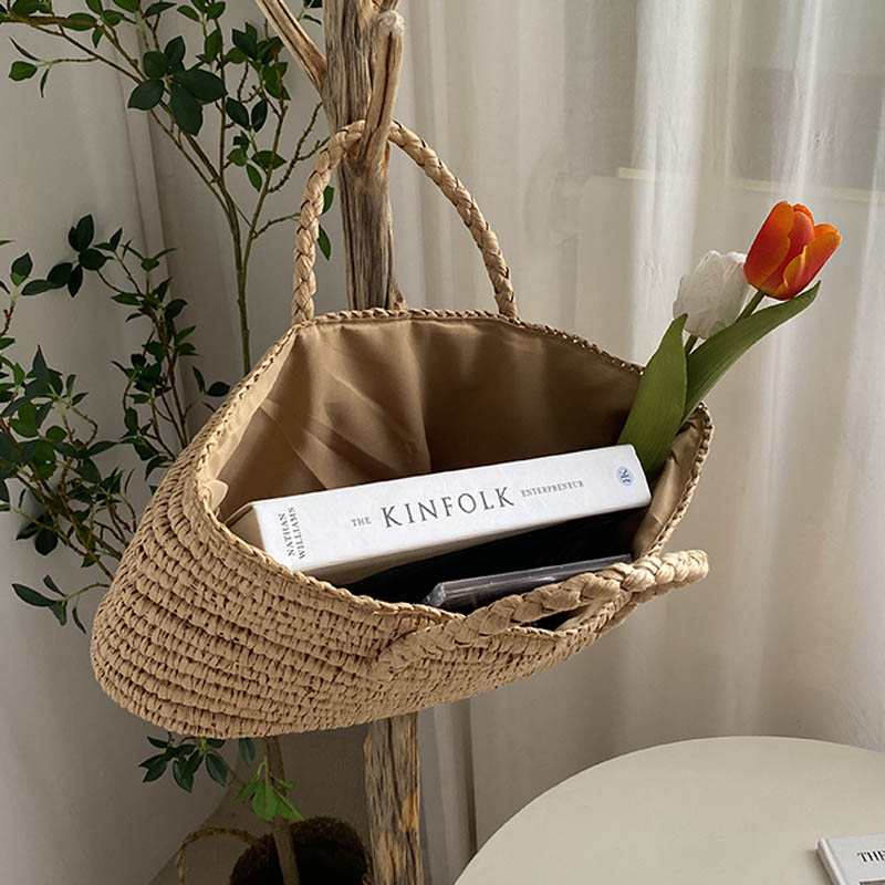 Hylhexyr Women's Handmade Stra - Basket Bag Wicker incelemesi ve fiyatı