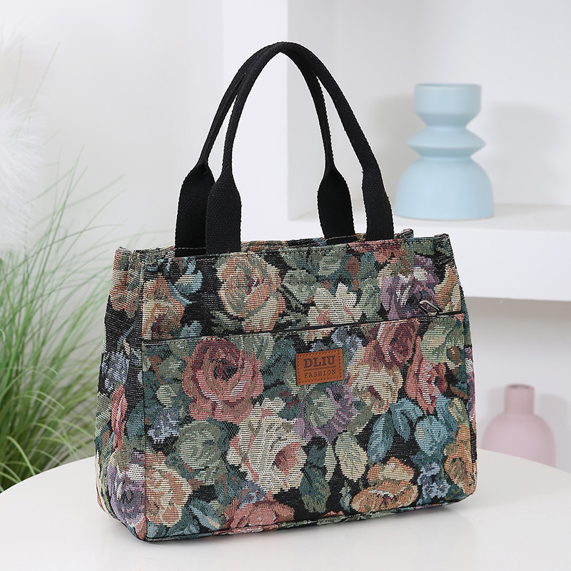 Floral print women's tote bag, - Women Bags Offers incelemesi ve fiyatı