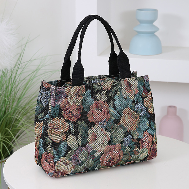 Floral print women's tote bag, - Women Bags Offers incelemesi ve fiyatı