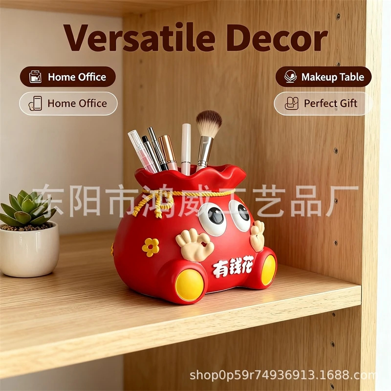 Cute Money Bag Pen Holder Resi - Women Vanity Bags incelemesi ve fiyatı