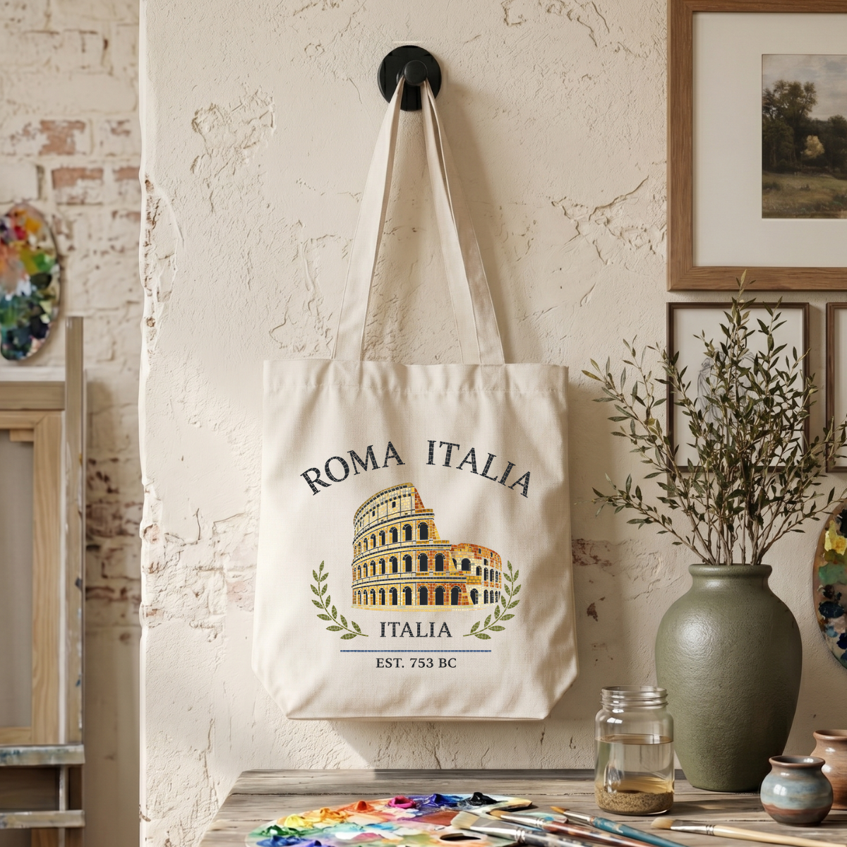 1 Pack 35×38.5cm Soft Canvas T - Shopper Tote Canvas incelemesi ve fiyatı