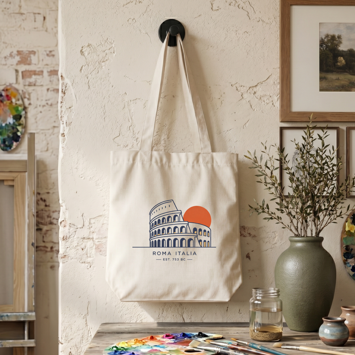 1 Pack 35×38.5cm Soft Canvas T - Shopper Tote Canvas incelemesi ve fiyatı
