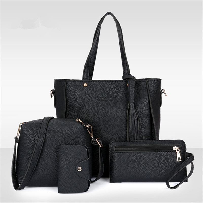 4pcs Elegant Minimalist Women' - Women Bags On Sale Clearance incelemesi ve fiyatı