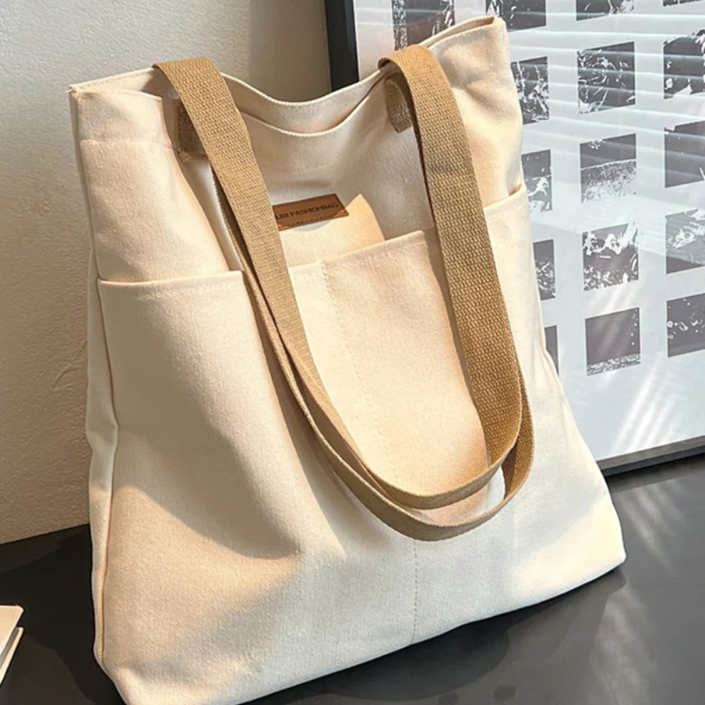 1Pc Women's Tote Bag Canvas Se - Shopper Tote Canvas incelemesi ve fiyatı