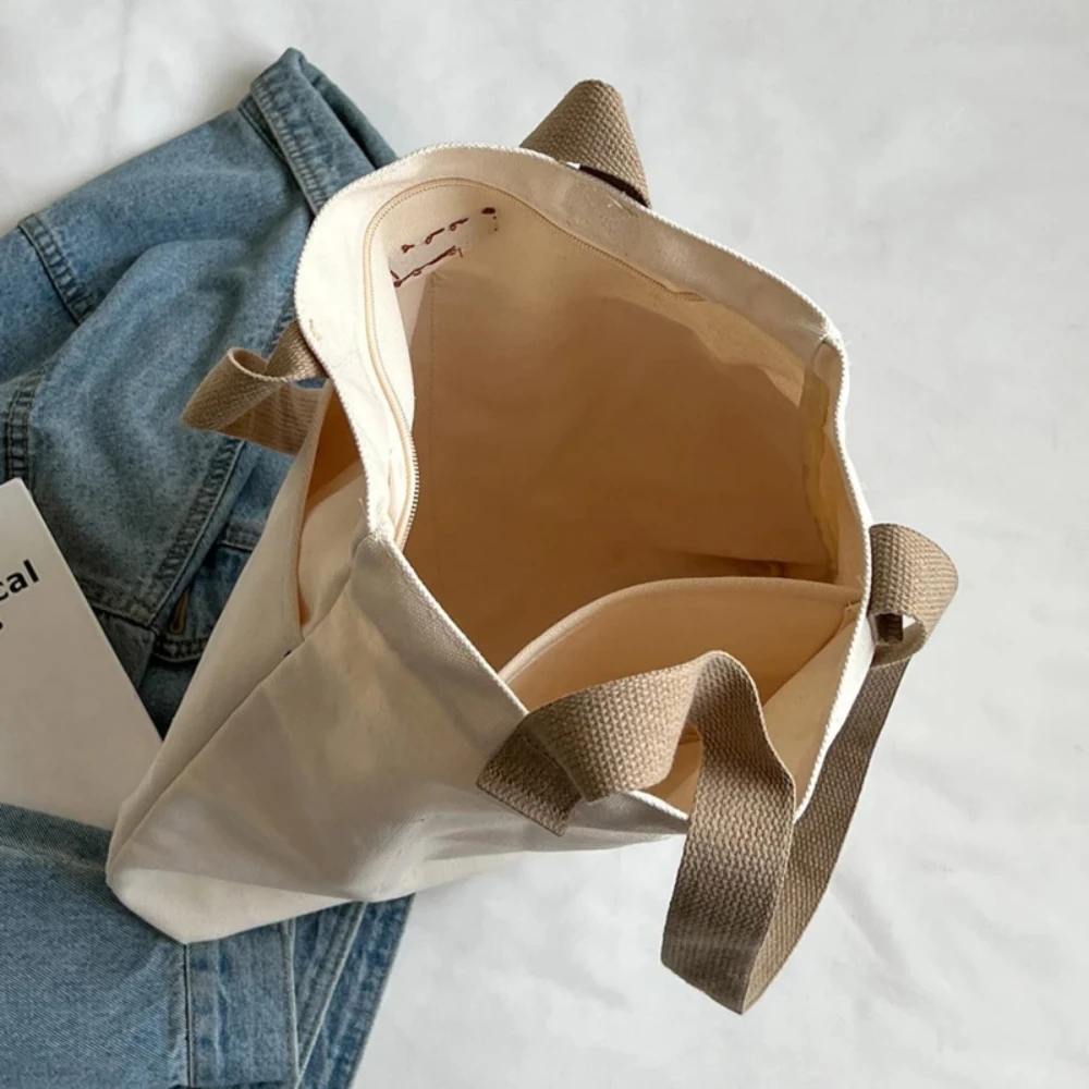 1Pc Women's Tote Bag Canvas Se - Shopper Tote Canvas incelemesi ve fiyatı