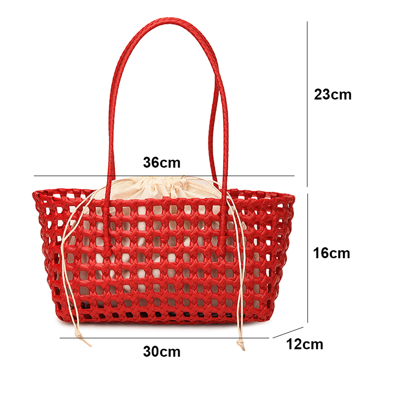 Toposhine Summer Beach Shoulde - Basket Bag Wicker incelemesi ve fiyatı