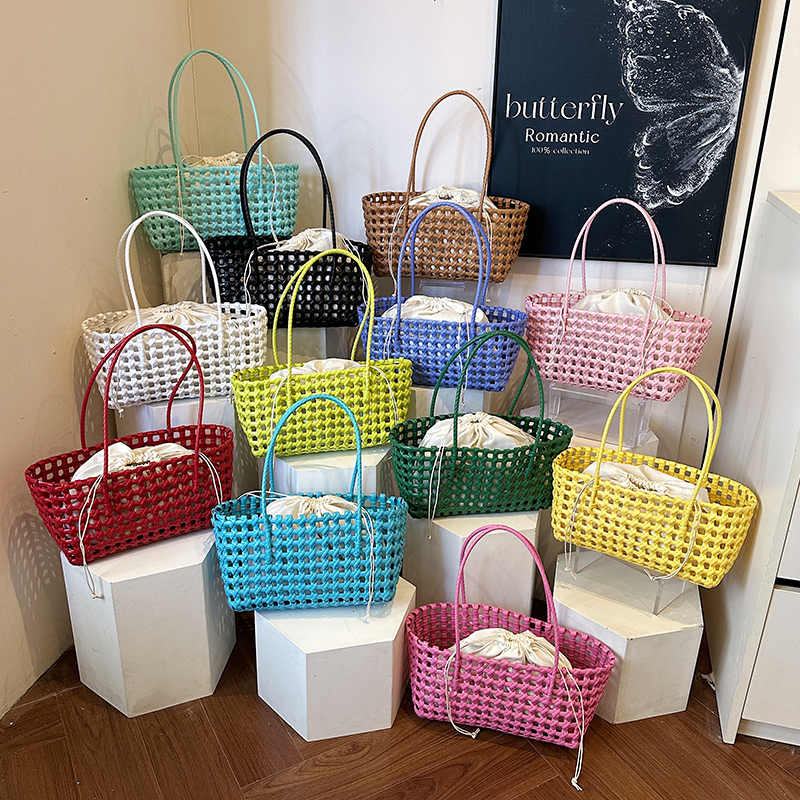 Toposhine Summer Beach Shoulde - Basket Bag Wicker incelemesi ve fiyatı