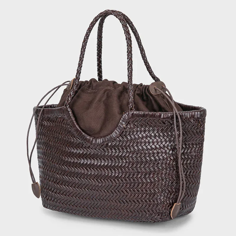 Women Straw 2in1 Woven Bag Fas - Basket Bag Wicker incelemesi ve fiyatı