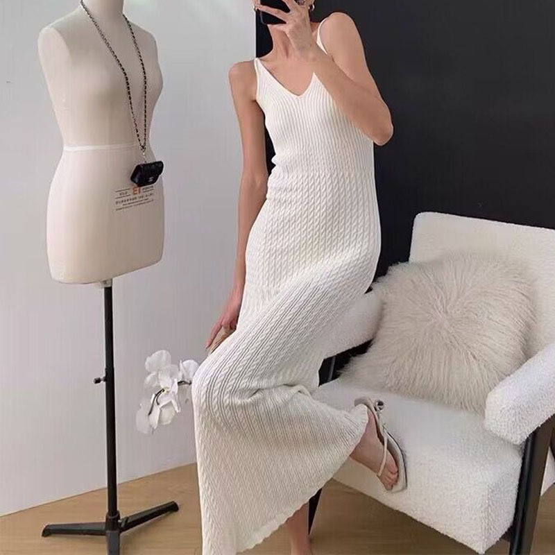 Strap Knitted Dress Summer New - Women'S Bags New Look incelemesi ve fiyatı