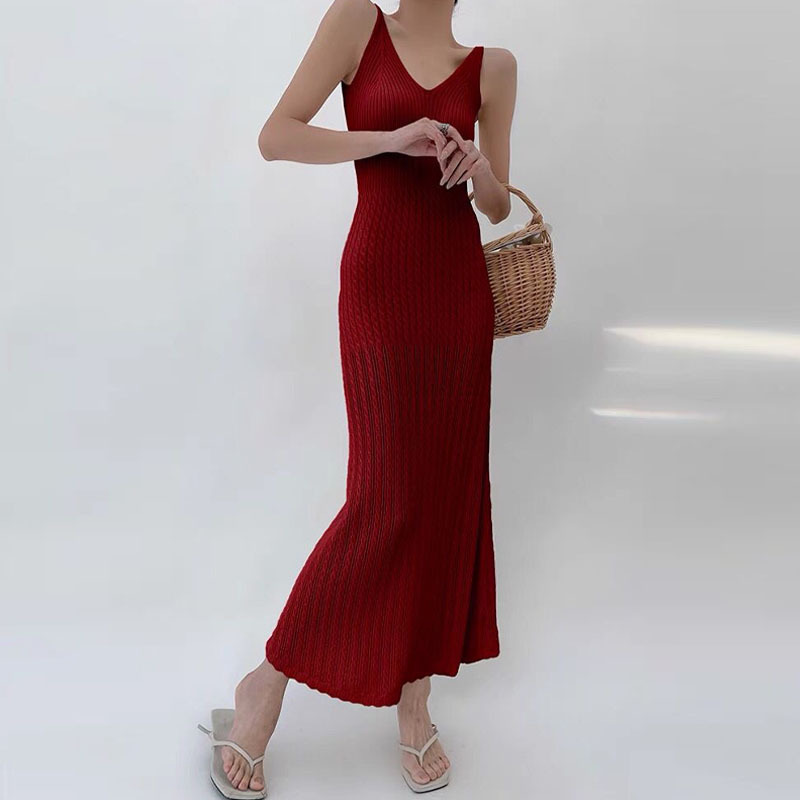 Strap Knitted Dress Summer New - Women'S Bags New Look incelemesi ve fiyatı
