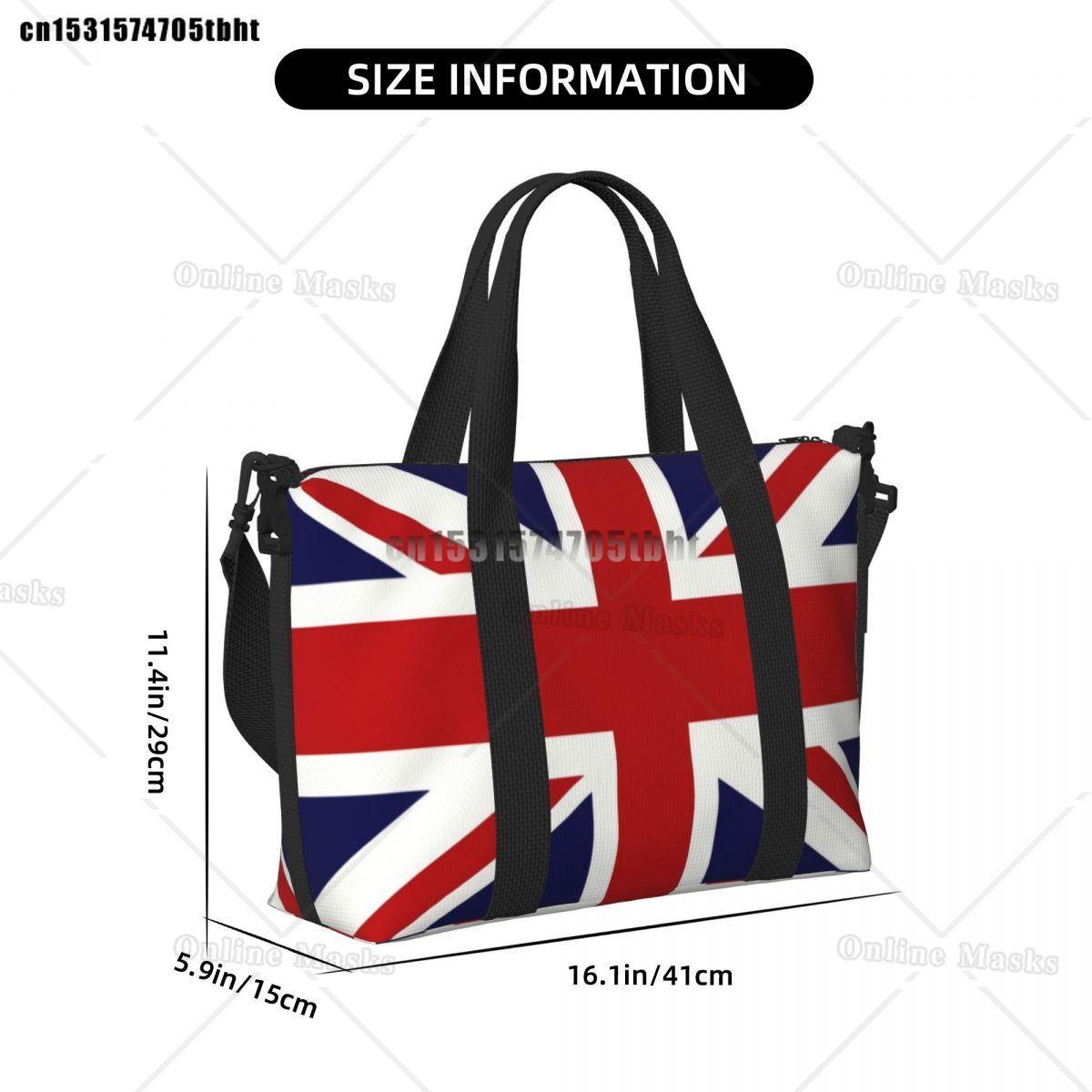 Union Jack Flag Of The UK Tote - Women Bags In Uk incelemesi ve fiyatı