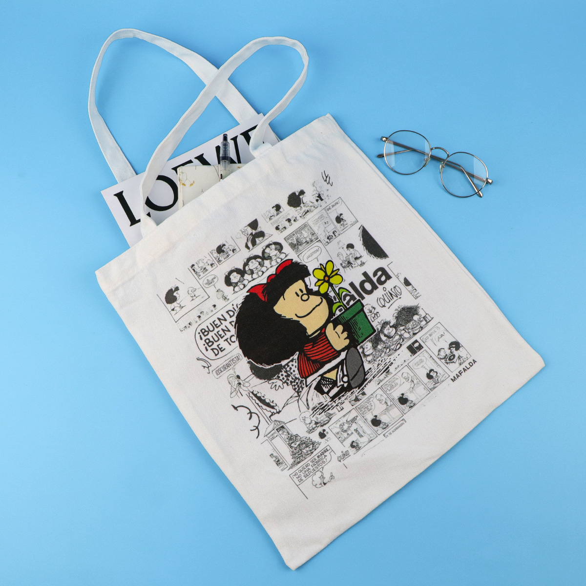 Fashion Canvas Tote Bag Women  - Shopper Tote Canvas incelemesi ve fiyatı