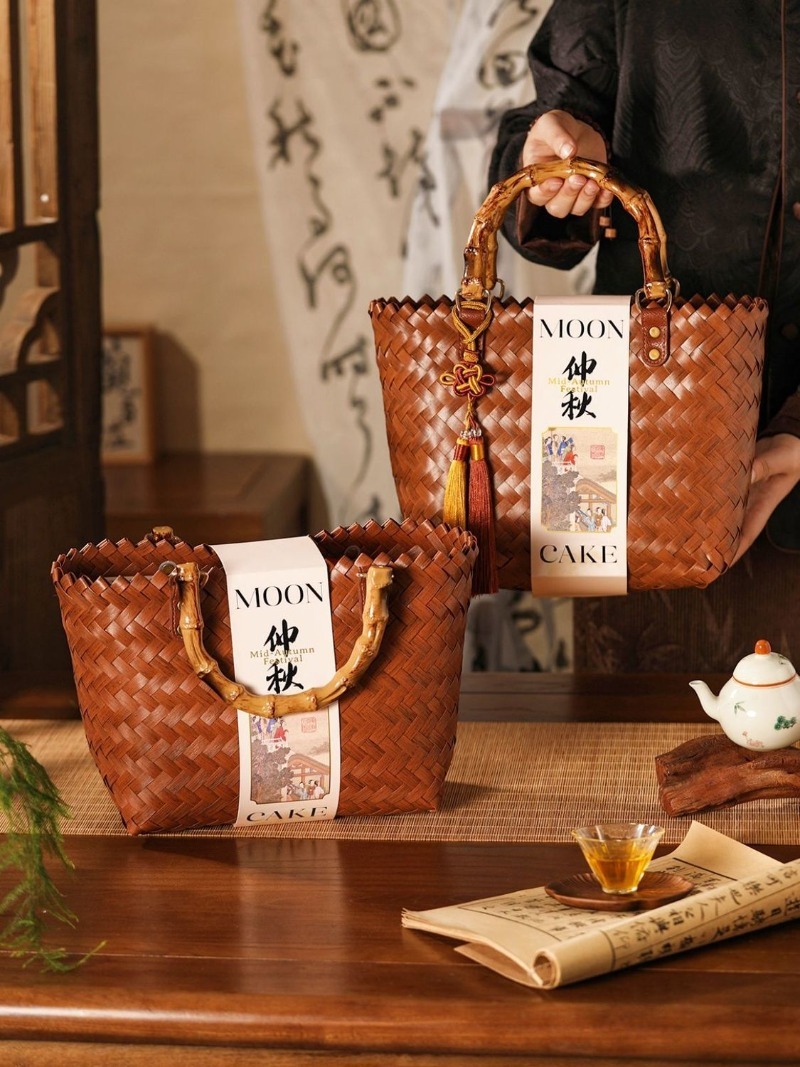 Pure handmade handbag commuter - Basket Bag Wicker incelemesi ve fiyatı