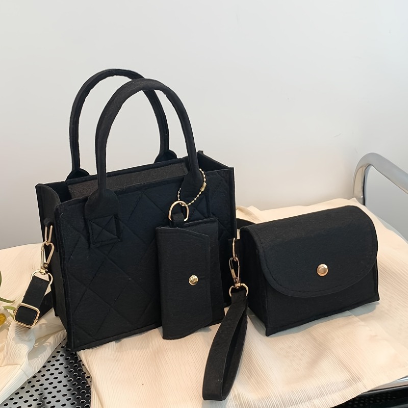 3pcs/set Embossed Women's Hand - Women Bags On Sale Clearance incelemesi ve fiyatı