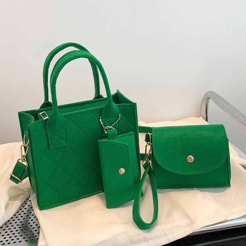 3pcs/set Embossed Women's Hand - Women Bags On Sale Clearance incelemesi ve fiyatı