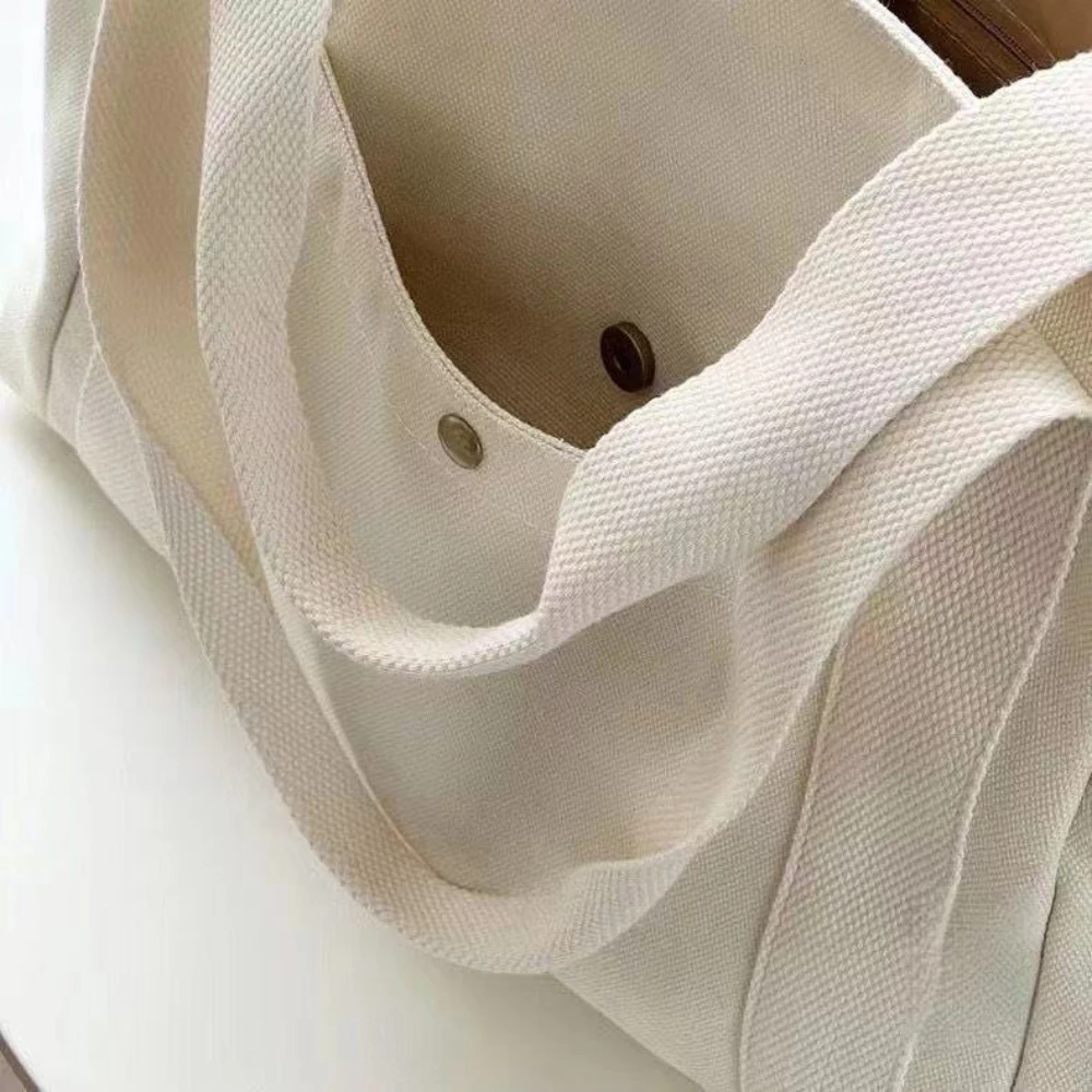Large Capacity Canvas Tote Bag - Shopper Tote Canvas incelemesi ve fiyatı