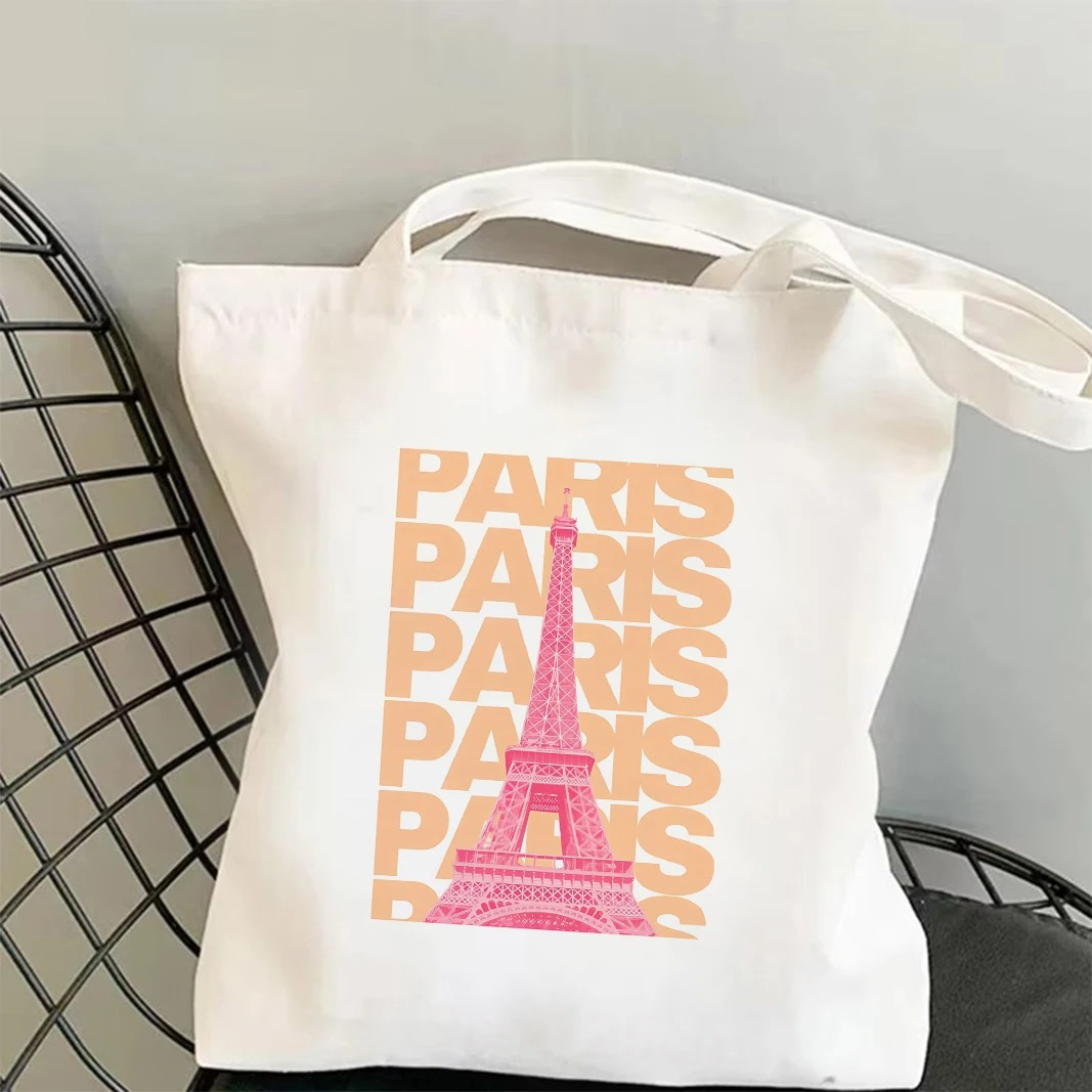 Chicago London Eiffel Tower Gr - Shopper Tote Canvas incelemesi ve fiyatı