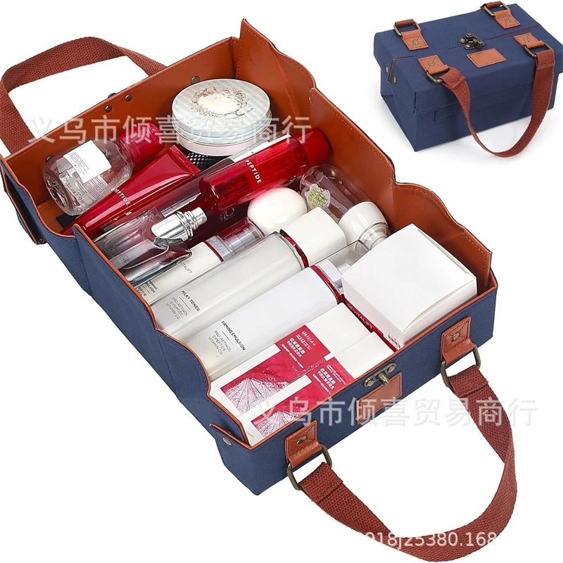 Leather Magnetic Makeup Tote B - Women Vanity Bags incelemesi ve fiyatı