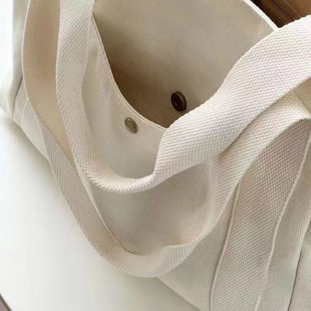 Large Capacity Canvas Tote Bag - Shopper Tote Canvas incelemesi ve fiyatı