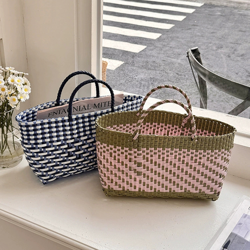 Hylhexyr Women's Handmade Wove - Basket Bag Wicker incelemesi ve fiyatı