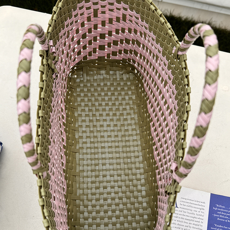 Hylhexyr Women's Handmade Wove - Basket Bag Wicker incelemesi ve fiyatı