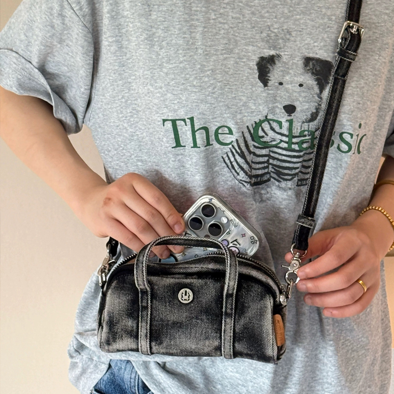 Korean Casual Mini Denim Box B - Women Bags Max incelemesi ve fiyatı