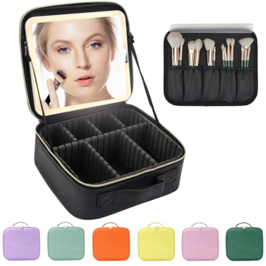 Makeup Bag, Large Vanity Makeu - Women Vanity Bags incelemesi ve fiyatı