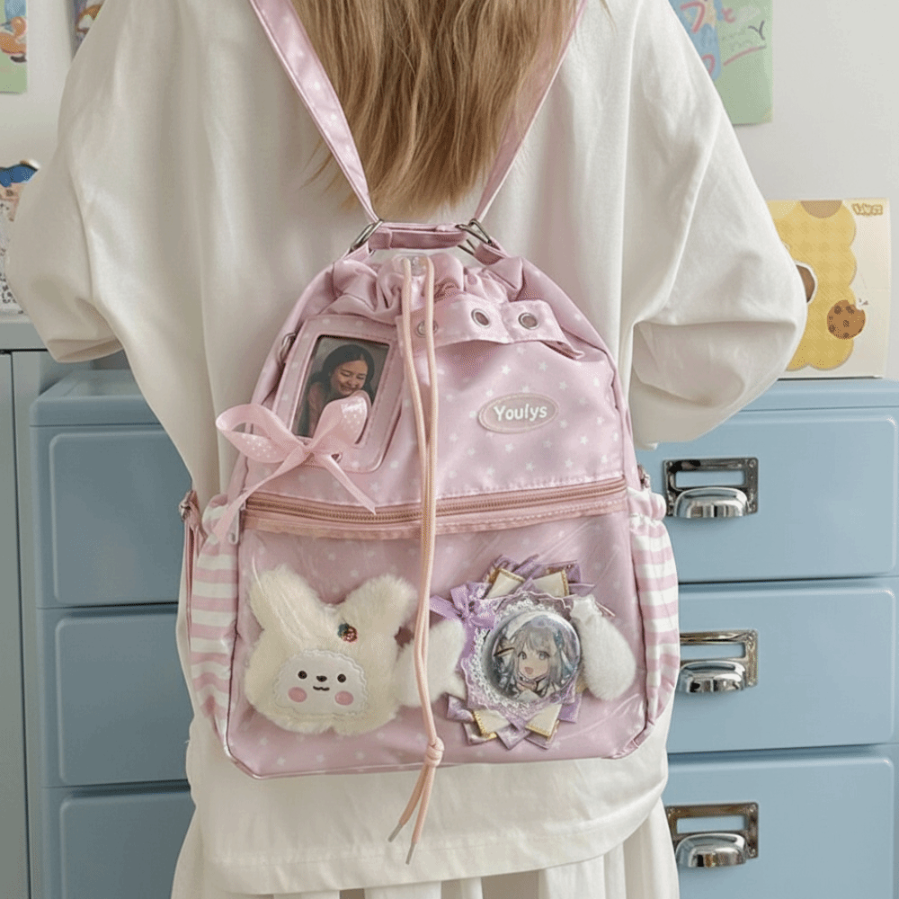 Cute Polka Dot Pattern Ita Bac - Shopper Tote Canvas incelemesi ve fiyatı