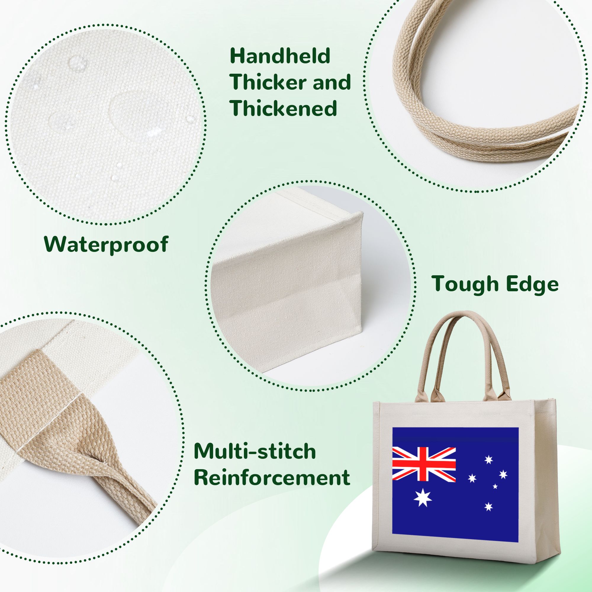 Australia Flag Grocery Tote Sh - Women Bags In Australia incelemesi ve fiyatı