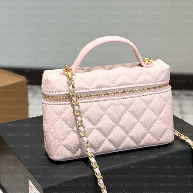 Woman Makeup Bag Cowhide Handl - Women Vanity Bags incelemesi ve fiyatı